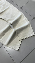 Denim Jeans Baggy Fit Bianco / Panna (XXL)