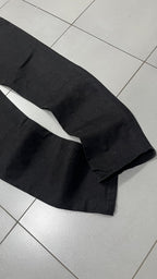 Denim Jeans Black Straight Fit Black Devil (XL)