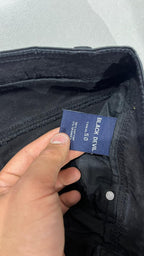 Denim Jeans Black Straight Fit Black Devil (XL)
