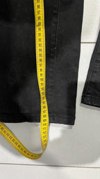 Denim Jeans Black Straight Fit Black Devil (XL)