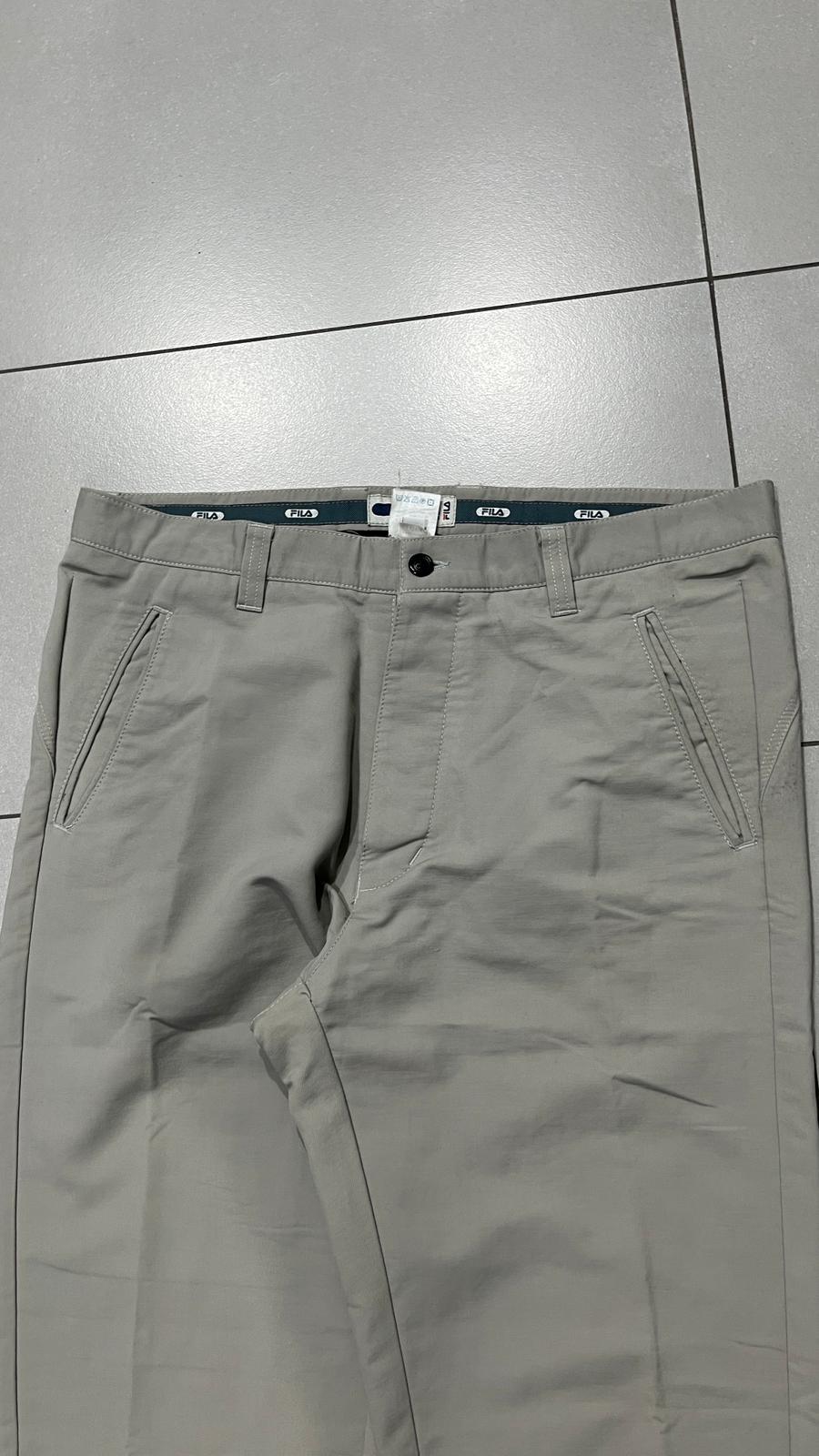 Pants Fila Chino Grey - Pantalone Fila anni 2000 - Rare Piece (XXL)