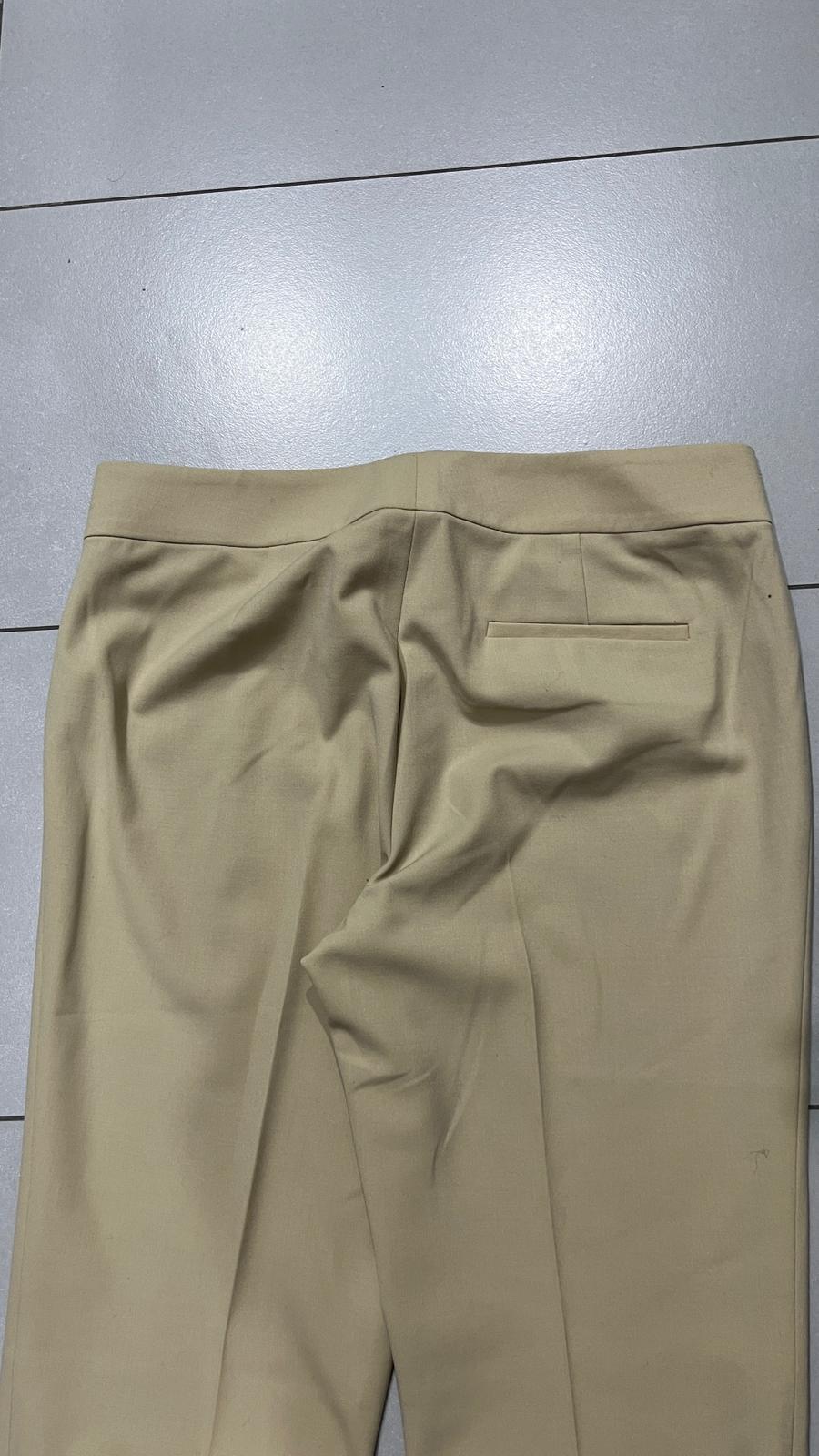 Pantaloni Classici Ralph Lauren Beige con Piega Centrale (L) da Donna
