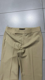 Pantaloni Classici Ralph Lauren Beige con Piega Centrale (L) da Donna