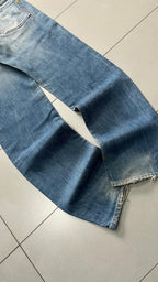 Denim Jeans Baggy Fit Meltin Pot Heavy Denim Washed (M)