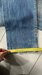 Denim Jeans Baggy Fit Meltin Pot Heavy Denim Washed (M)