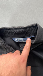 Ralph Lauren Harrington Jacket Black Red Pony Boxy Fit Oversize (L)