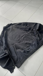 Ralph Lauren Harrington Jacket Black Red Pony Boxy Fit Oversize (L)