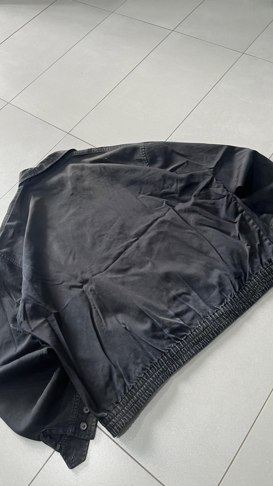 Ralph Lauren Harrington Jacket Black Red Pony Boxy Fit Oversize (L)