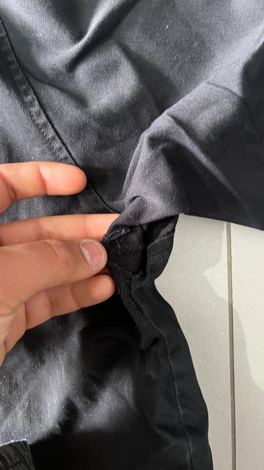 Ralph Lauren Harrington Jacket Black Red Pony Boxy Fit Oversize (L)