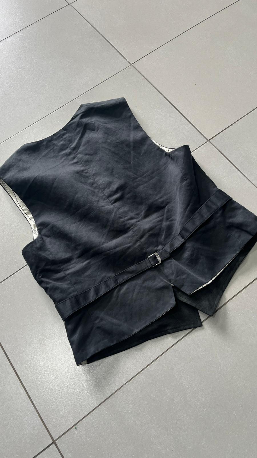 Gilet Ralph Lauren da Donna Nero Vintage (S)