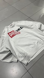 Felpa Girocollo Diesel anni 2000 Oversize Boxy Fit (S)