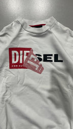 Felpa Girocollo Diesel anni 2000 Oversize Boxy Fit (S)