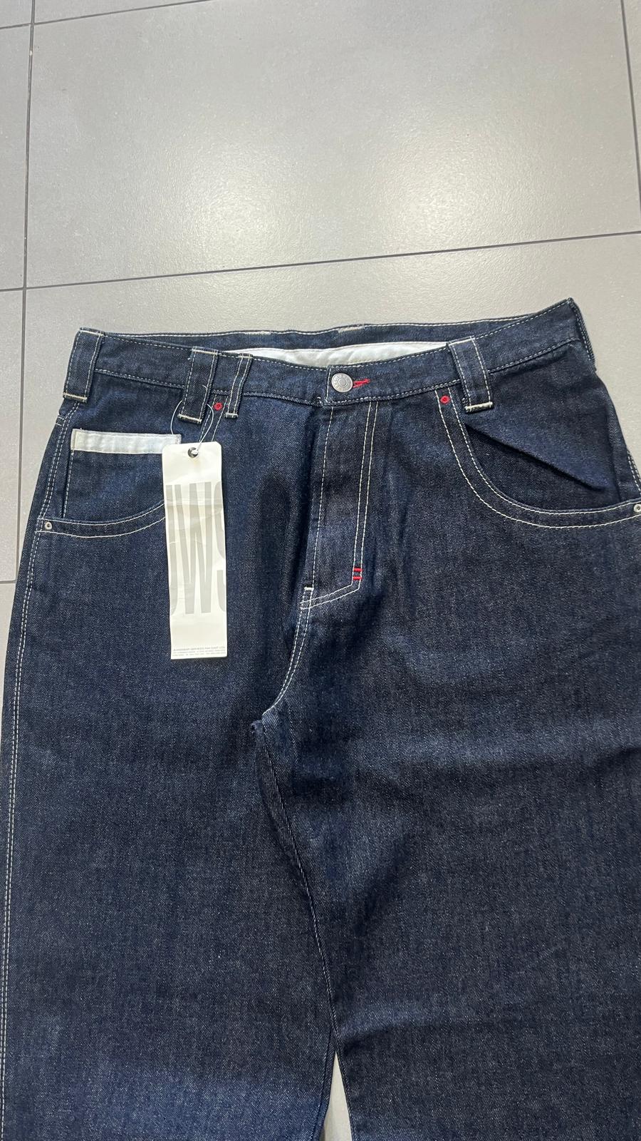 Denim Jeans Super Baggy Dark Blu (XXL)