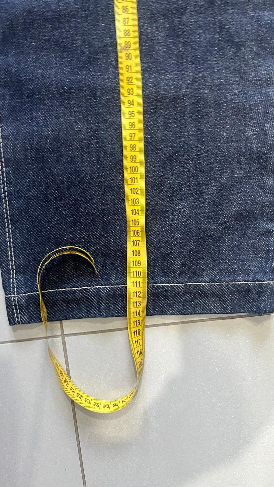 Denim Jeans Super Baggy Dark Blu (XXL)