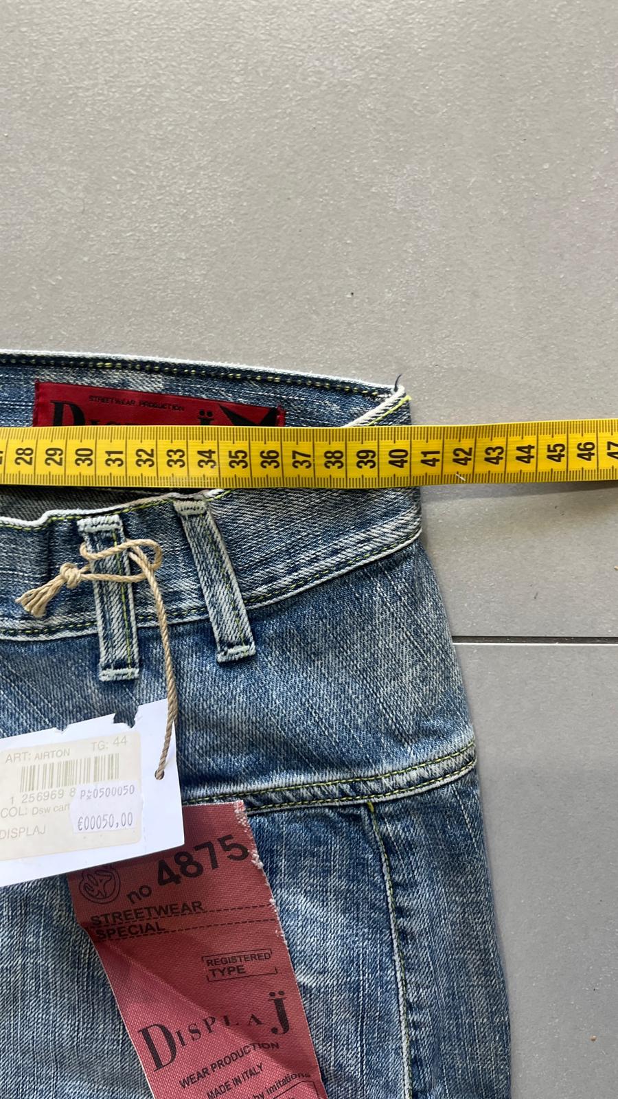 Denim Jeans Particular Embroidered Baggy Fit (M)