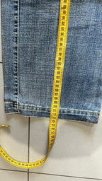 Denim Jeans Particular Embroidered Baggy Fit (M)