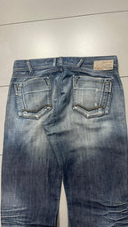 Denim Jeans Baggy Fit Energie Particular Wash Straight / Baggy Fit (L)