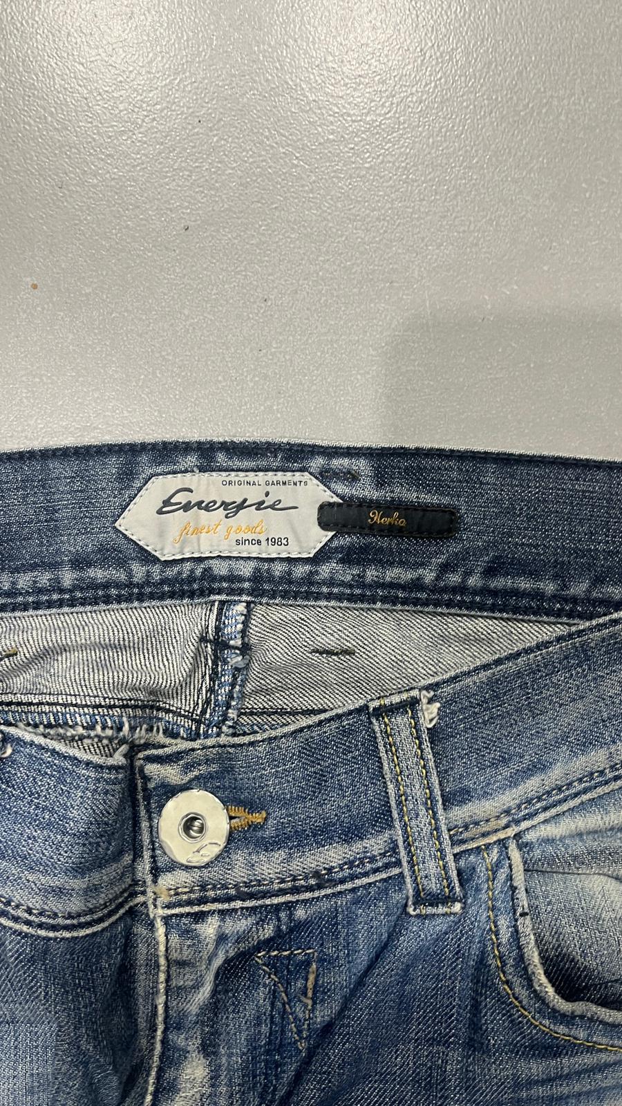 Denim Jeans Baggy Fit Energie Particular Wash Straight / Baggy Fit (L)