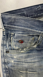 Denim Jeans Baggy Fit Energie Particular Wash Straight / Baggy Fit (L)