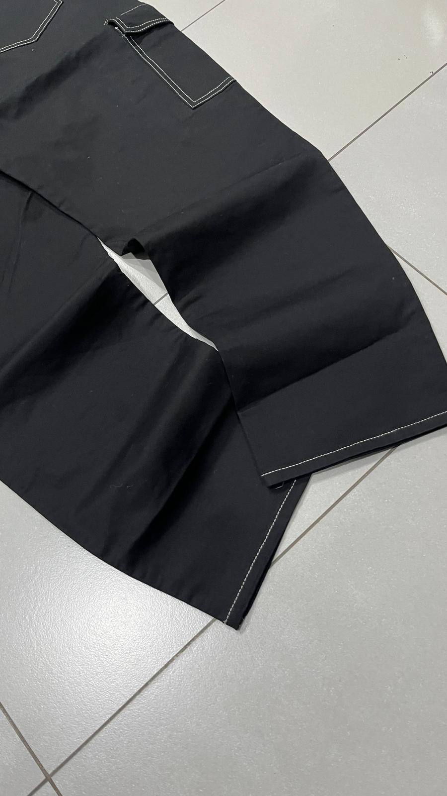 Denim Jeans Cuciture Inverse Baggy Fit (XXL)