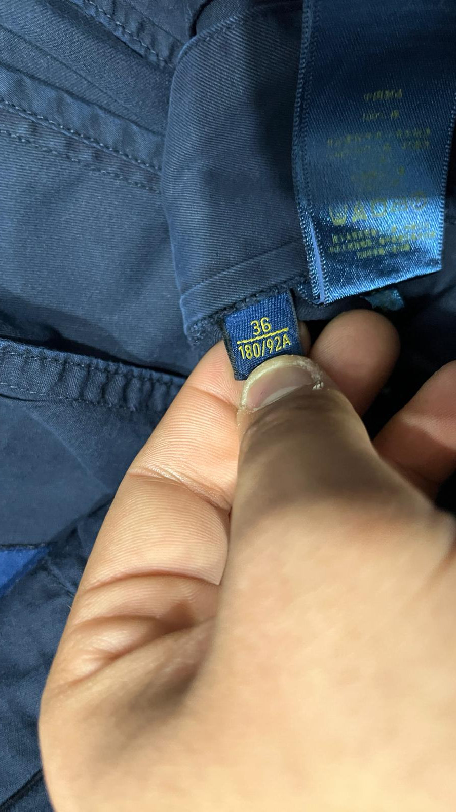 Polo Ralph Lauren Pants Blu Marino (XL)