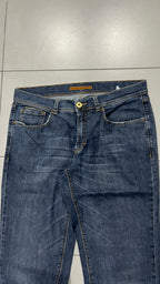Denim Jeans Trussardi Dark Blue Straight Fit (L)