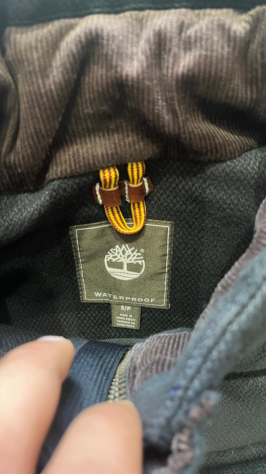 Smanicato Timberland Nero / Marrone (S) Vintage Rare Piece
