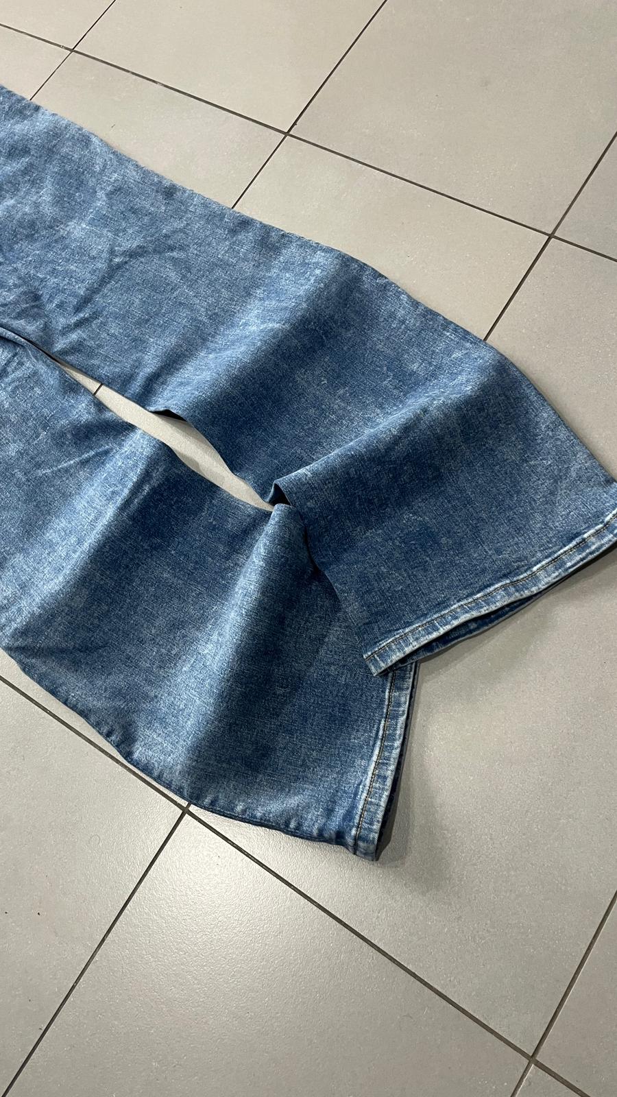 Denim Jeans Flare C&A Washed - Jeans Svasati (M)