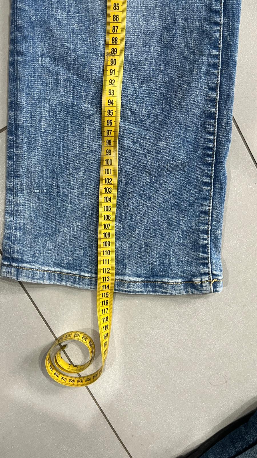 Denim Jeans Flare C&A Washed - Jeans Svasati (M)