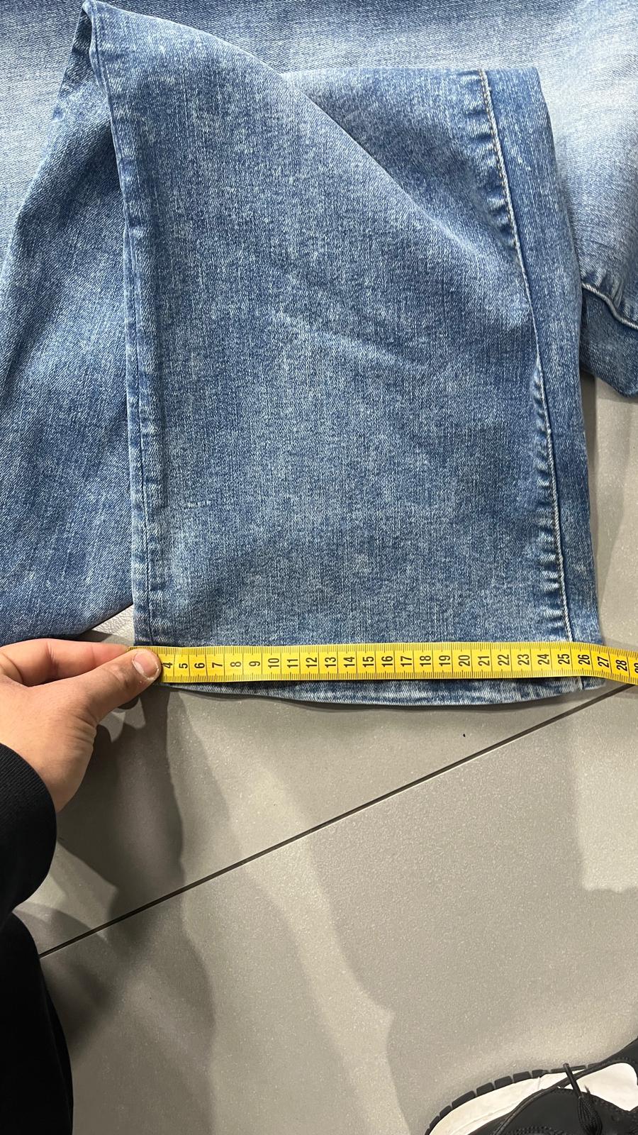 Denim Jeans Flare C&A Washed - Jeans Svasati (M)