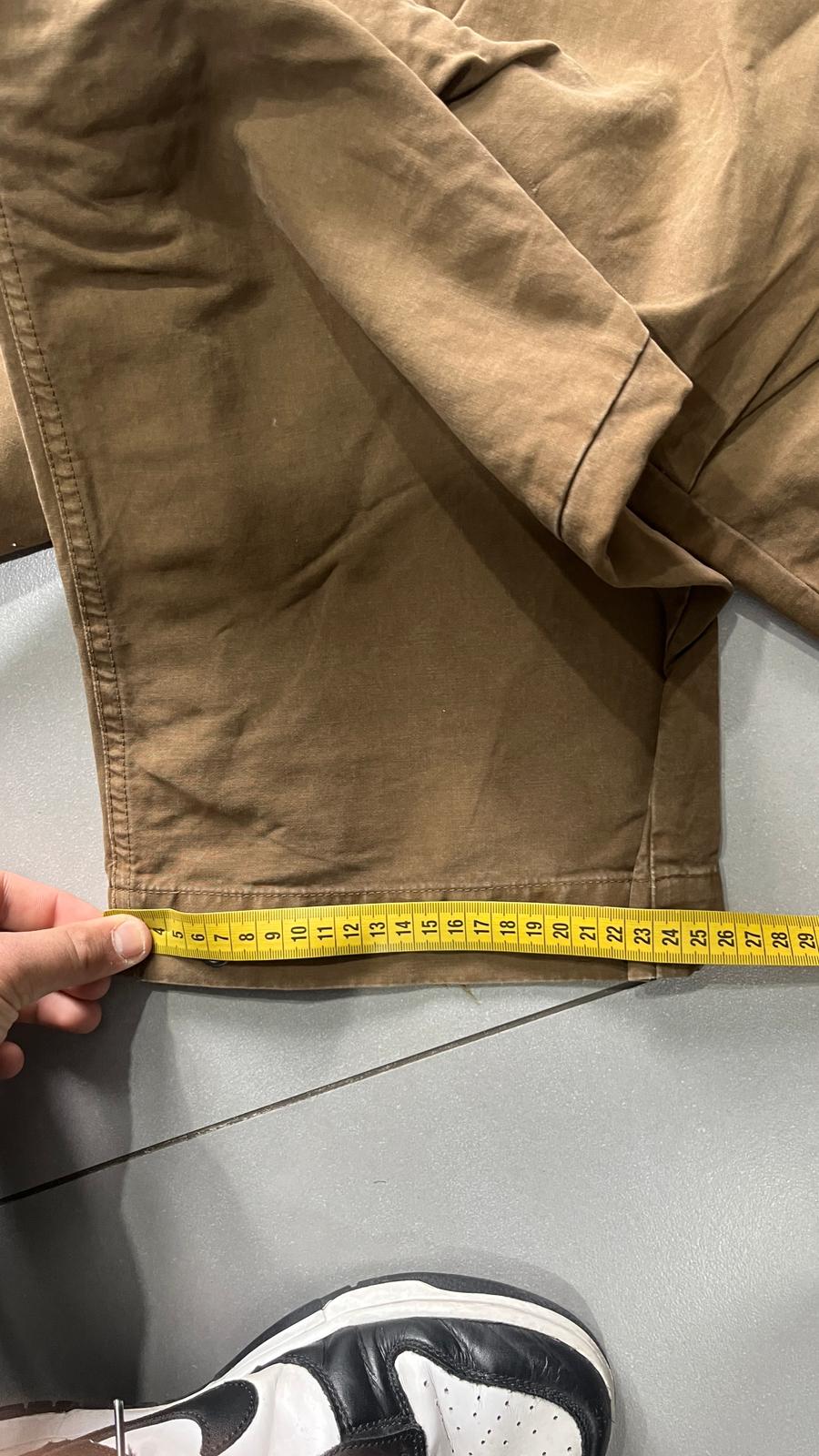 Baggy Pants Hugo Boss Vintage Beige / Brown Hip-Hop (L)