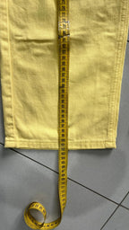 Denim Jeans Baggy Fit Yellow Particular Balloon (XS)