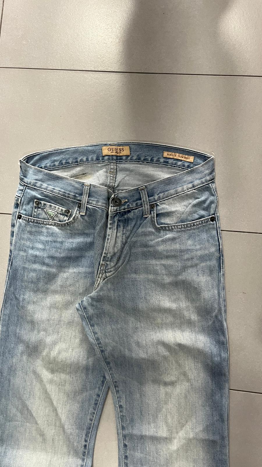 Denim Jeans Svasati Guess Light Blue Wash (M)