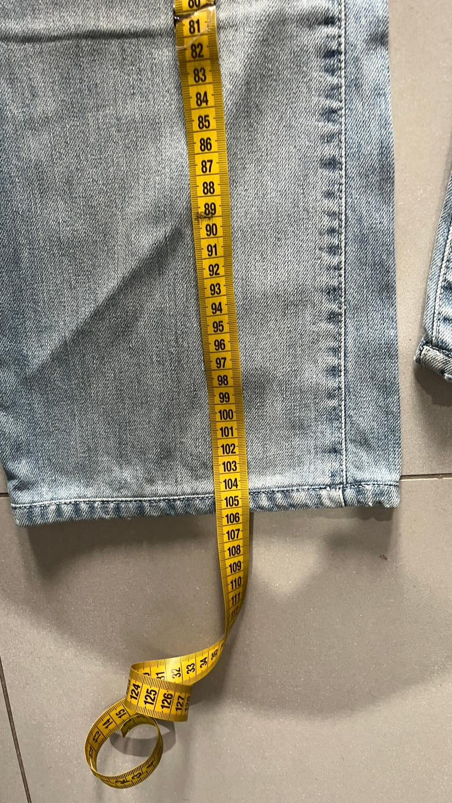 Denim Jeans Svasati Guess Light Blue Wash (M)