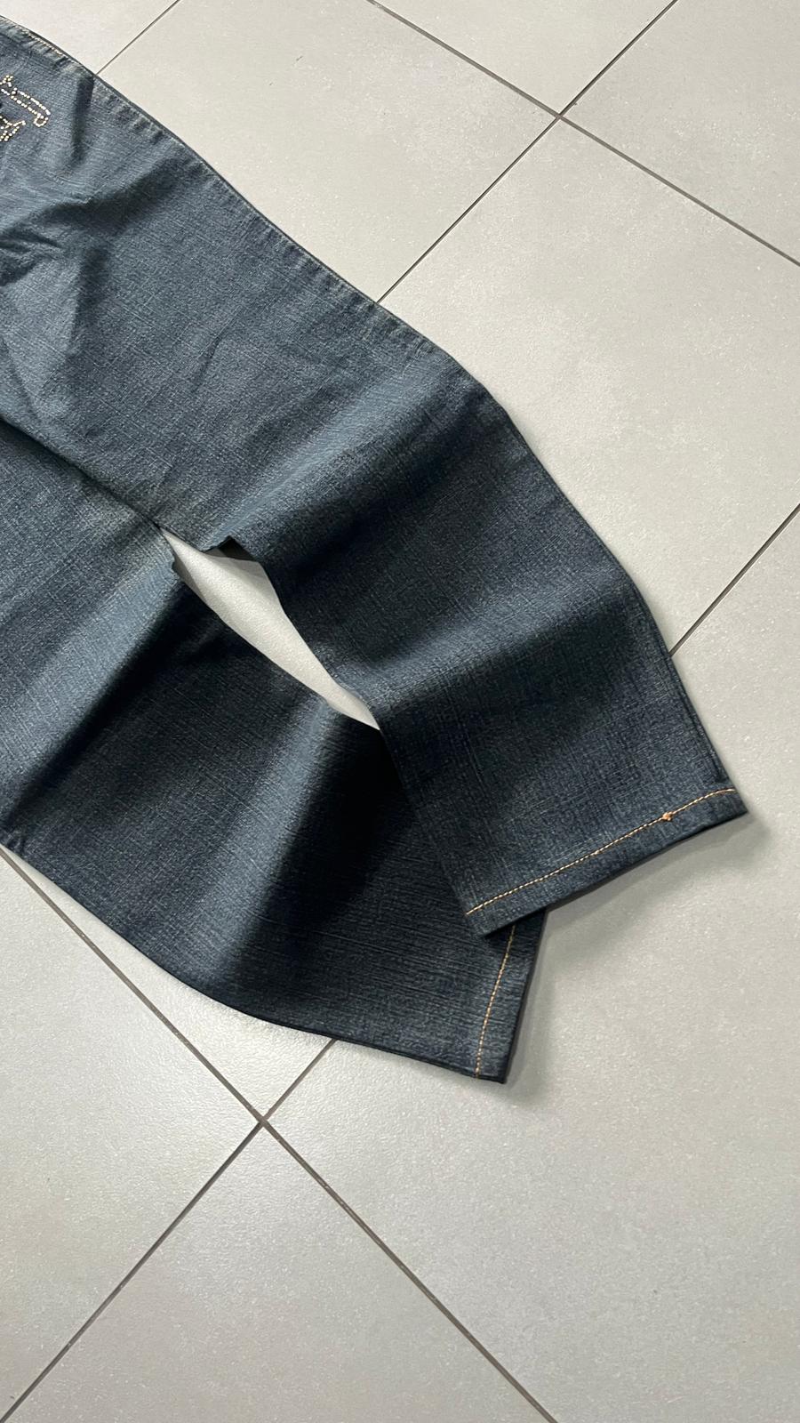 Denim Jeans Trussardi Particular Straight / Slim Fit Blu Navy (XS)