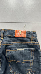 Denim Jeans Trussardi Particular Straight / Slim Fit Blu Navy (XS)