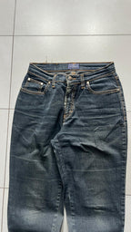 Denim Jeans Trussardi Particular Straight / Slim Fit Blu Navy (XS)