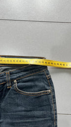 Denim Jeans Trussardi Particular Straight / Slim Fit Blu Navy (XS)