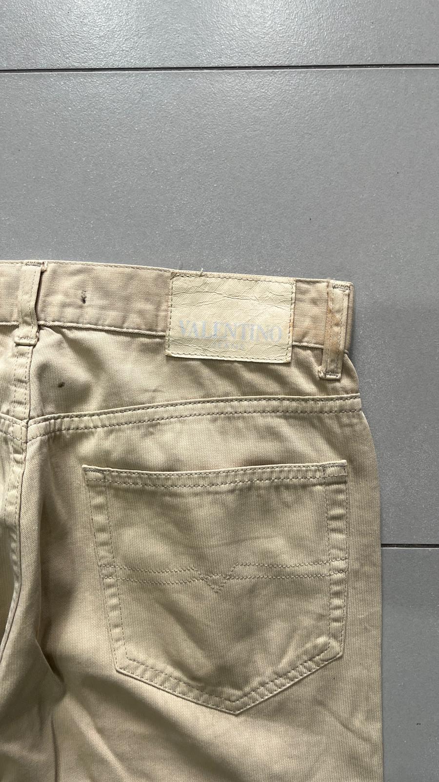 Pants Valentino Jeans Beige Straight / Slim Fit (M)