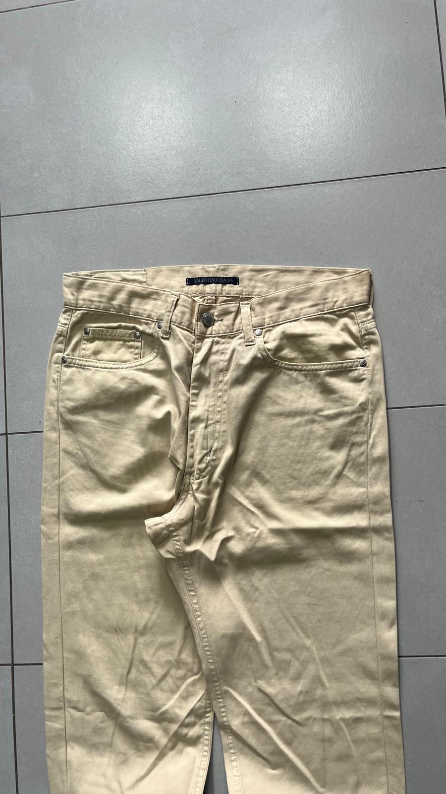 Pants Valentino Jeans Beige Straight / Slim Fit (M)