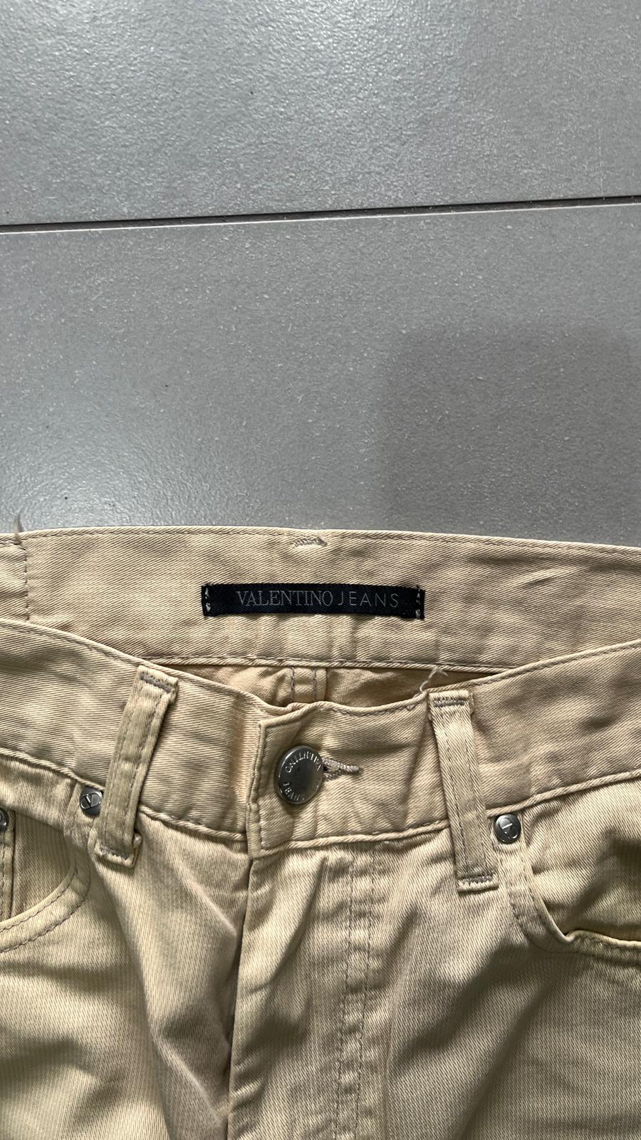 Pants Valentino Jeans Beige Straight / Slim Fit (M)
