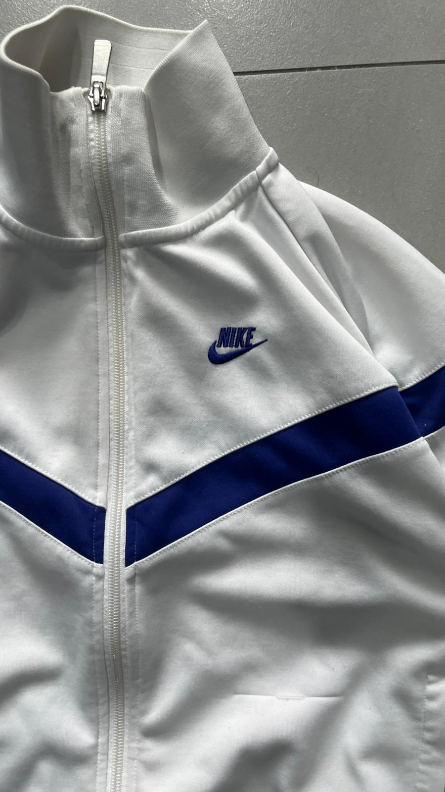 Felpa Nike Bianca e Viola - TrackJacket Vintage (S)