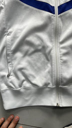 Felpa Nike Bianca e Viola - TrackJacket Vintage (S)