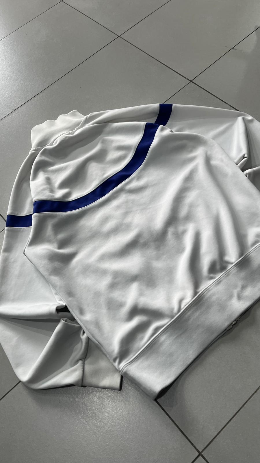 Felpa Nike Bianca e Viola - TrackJacket Vintage (S)