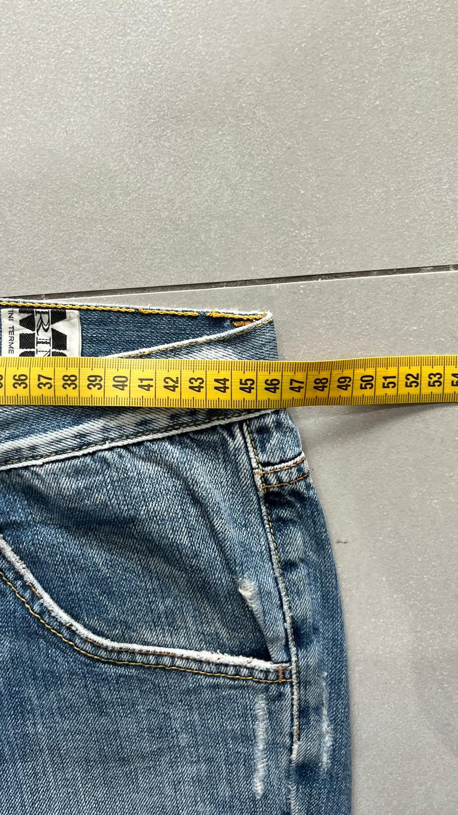 Denim Jeans Baggy Fit ZuElements Embroidered (L)