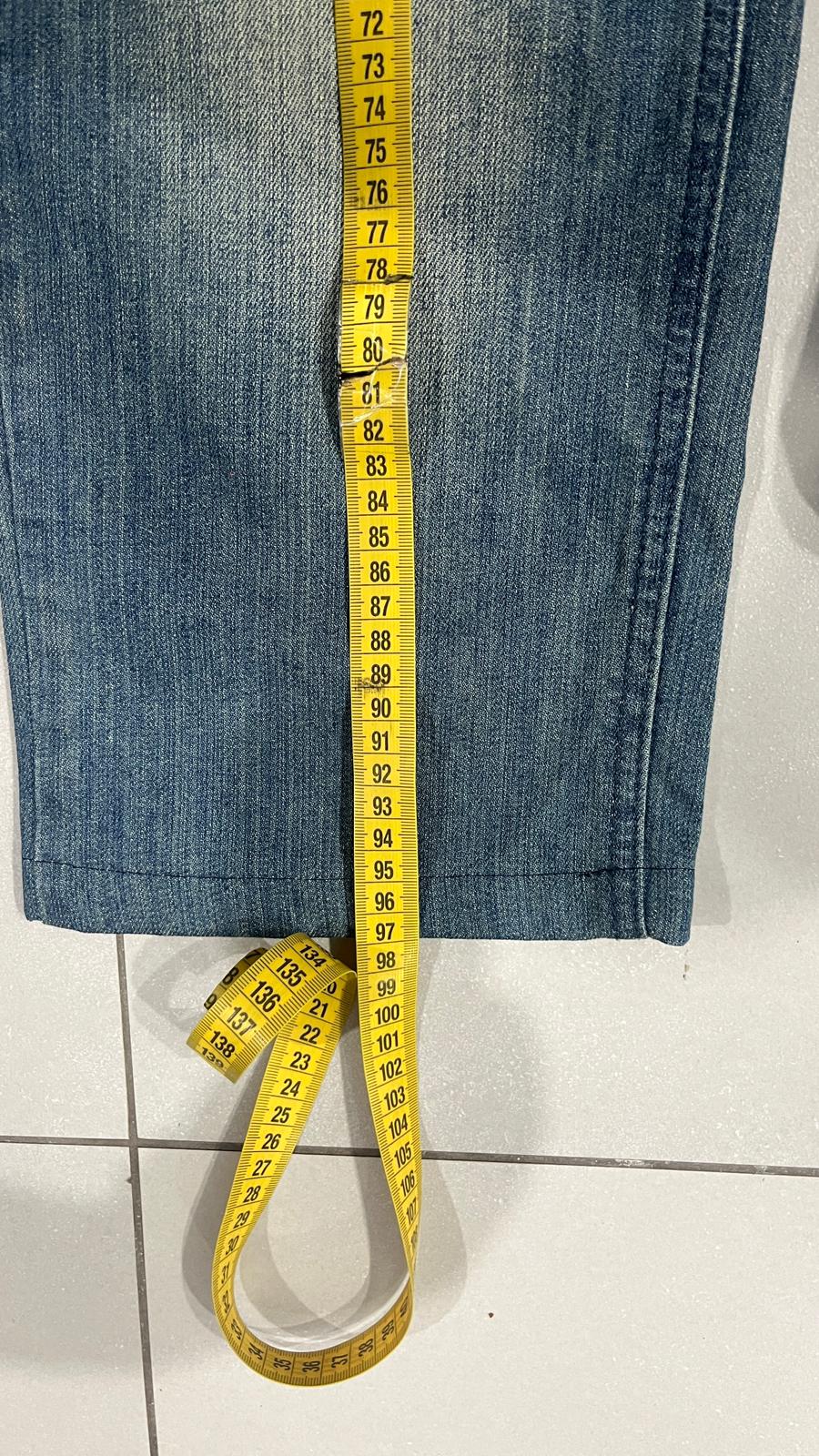 Denim Jeans Stone Wash Straight Fit (L)