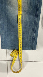 Denim Jeans Stone Wash Straight Fit (L)