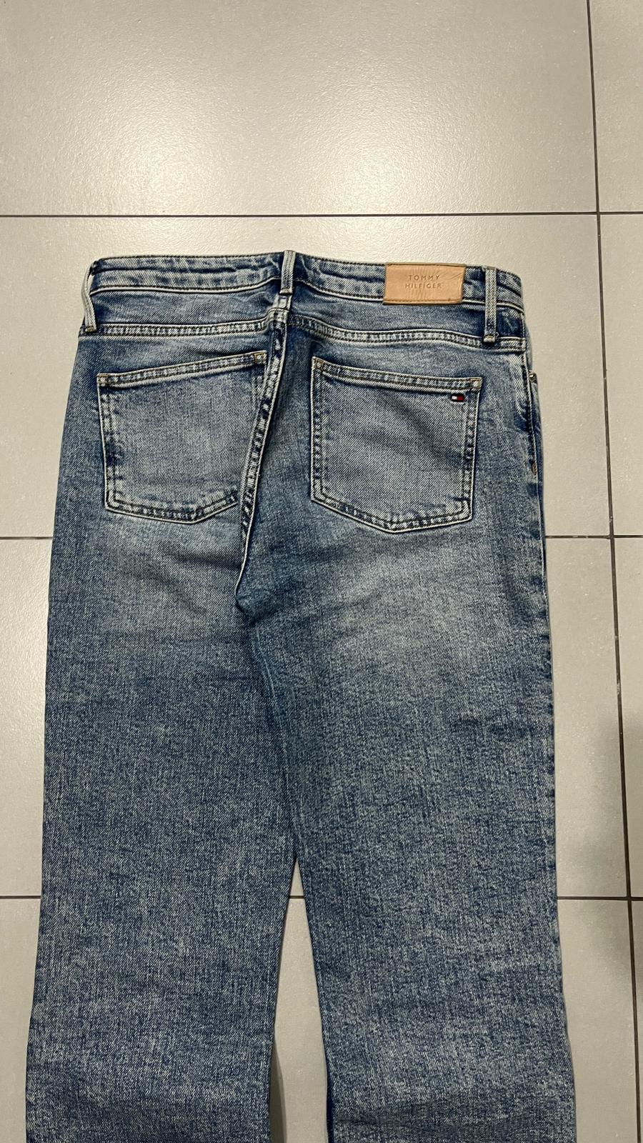 Denim Jeans Tommy Hilfiger Washed Flare Fit Svasati (M)