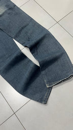 Denim Jeans Wrangler Stone Wash Straight Fit (XS)