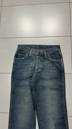 Denim Jeans Wrangler Stone Wash Straight Fit (XS)